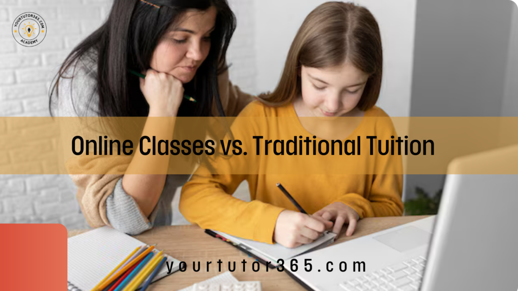 Online Classes vs. Traditional Tuition